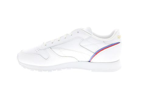 Reebok Classic Leather EG5975 Womens White Leather Lifestyle Sneakers Shoes