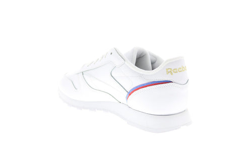Reebok Classic Leather EG5975 Womens White Leather Lifestyle Sneakers Shoes