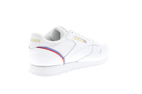 Reebok Classic Leather EG5975 Womens White Leather Lifestyle Sneakers Shoes