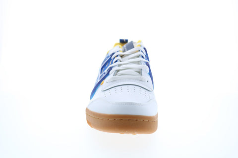 Reebok Workout Plus ATI EH0135 Mens White Leather Lace Up Low Top Sneakers Shoes