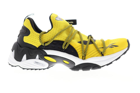 Reebok Trideca 200 EH1793 Mens Yellow Mesh Lace Up Athletic Running Shoes