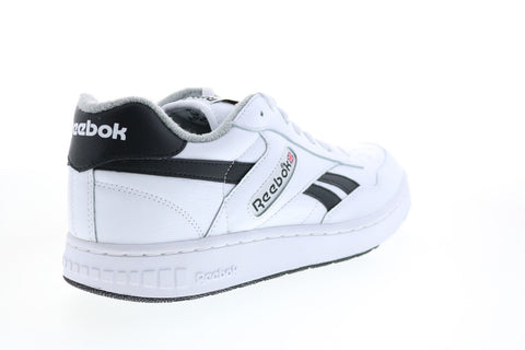 Reebok BB 400 EH3342 Mens White Leather Basketball Inspired Sneakers Shoes