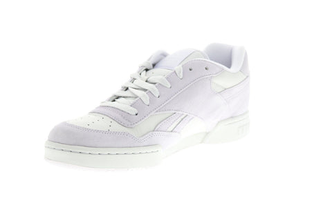Reebok BB 4000 EH3350 Mens Gray Leather Basketball Inspired Sneakers Shoes