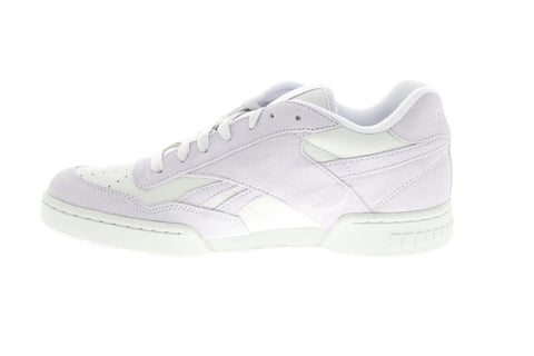 Reebok BB 4000 EH3350 Mens Gray Leather Basketball Inspired Sneakers Shoes