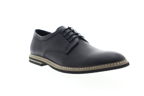 English Laundry Canning EJ322S23 Mens Blue Leather Dress Lace Up Oxfords Shoes