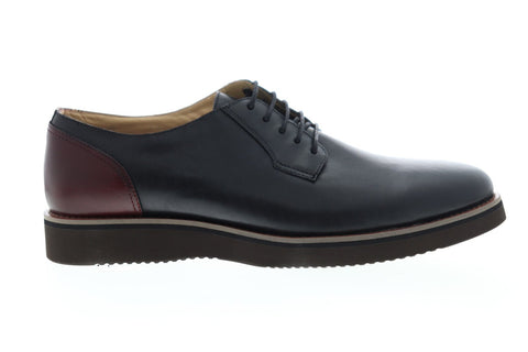 English Laundry Romeo EK352S50 Mens Black Leather Lace Up Chukkas Boots Shoes