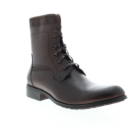 English Laundry Page EK513S82 Mens Brown Leather Casual Dress Boots Shoes