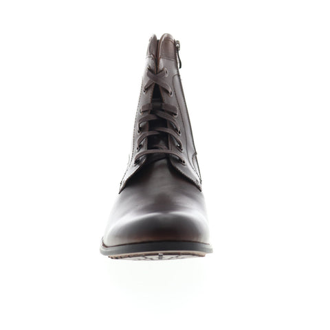 English Laundry Page EK513S82 Mens Brown Leather Casual Dress Boots Shoes