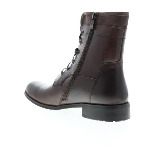 English Laundry Page EK513S82 Mens Brown Leather Casual Dress Boots Shoes
