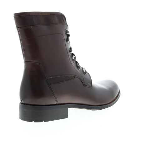 English Laundry Page EK513S82 Mens Brown Leather Casual Dress Boots Shoes