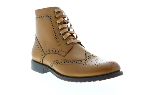 English Laundry Viola EK515S54 Mens Brown Leather Casual Dress Boots Shoes