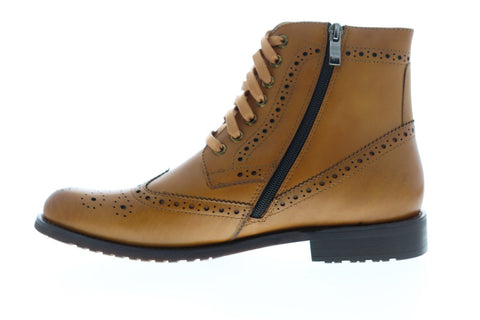 English Laundry Viola EK515S54 Mens Brown Leather Casual Dress Boots Shoes