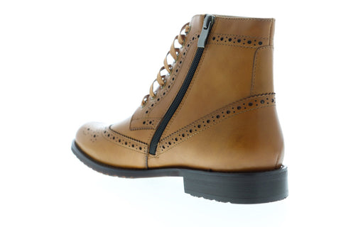 English Laundry Viola EK515S54 Mens Brown Leather Casual Dress Boots Shoes
