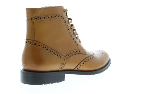 English Laundry Viola EK515S54 Mens Brown Leather Casual Dress Boots Shoes