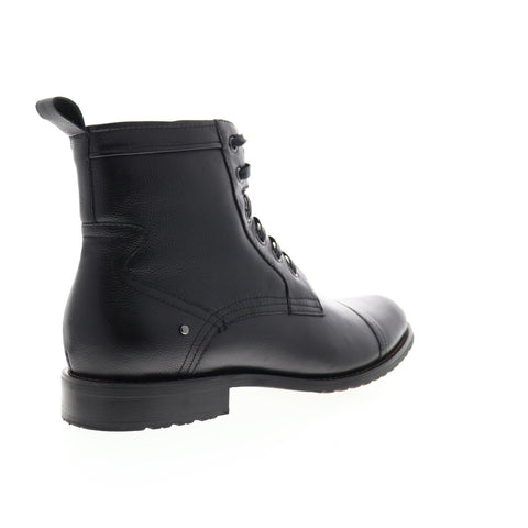 English Laundry Vron EK516S85 Mens Black Leather Casual Dress Boots Shoes