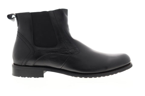 English Laundry Oaks EK521S81 Mens Black Leather Chelsea Boots Shoes