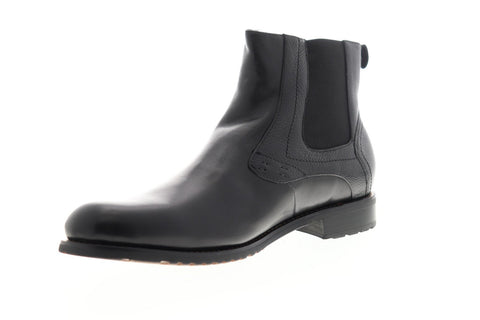 English Laundry Oaks EK521S81 Mens Black Leather Chelsea Boots Shoes