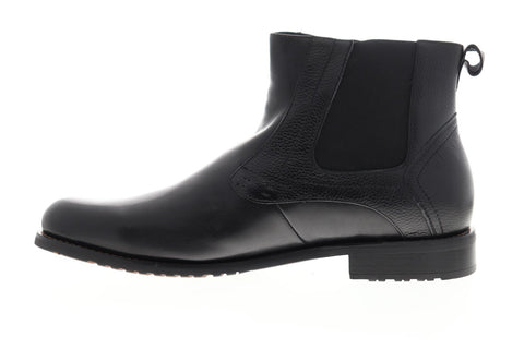 English Laundry Oaks EK521S81 Mens Black Leather Chelsea Boots Shoes