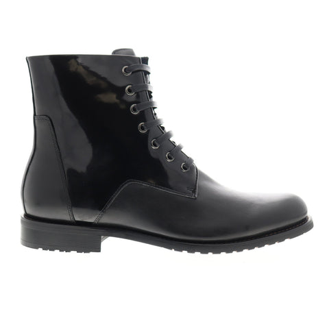 English Laundry Athol EK526S95 Mens Black Leather Casual Dress Boots Shoes