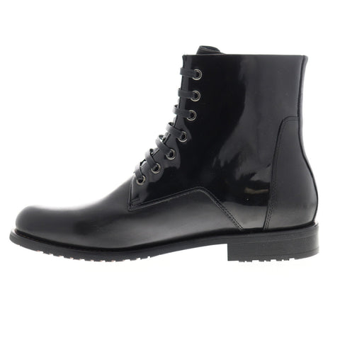 English Laundry Athol EK526S95 Mens Black Leather Casual Dress Boots Shoes