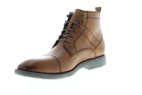 English Laundry Ensor EK543S65 Mens Brown Leather Casual Dress Boots Shoes