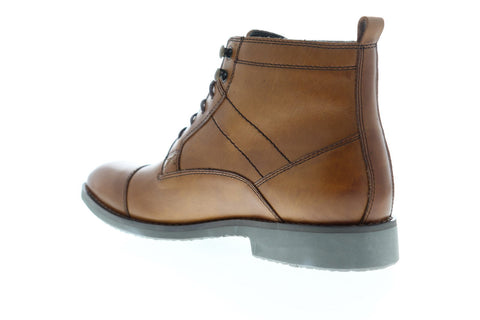 English Laundry Ensor EK543S65 Mens Brown Leather Casual Dress Boots Shoes