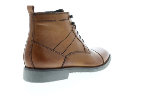 English Laundry Ensor EK543S65 Mens Brown Leather Casual Dress Boots Shoes