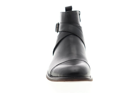English Laundry Edmond EK545S67 Mens Black Leather Casual Dress Boots Shoes