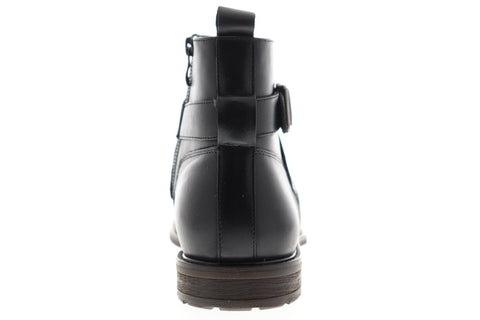 English Laundry Edmond EK545S67 Mens Black Leather Casual Dress Boots Shoes