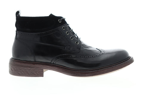 English Laundry Lucas EL2268B Mens Black Leather Casual Dress Boots Shoes