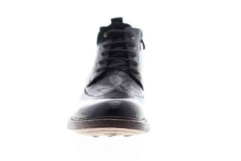 English Laundry Lucas EL2268B Mens Black Leather Casual Dress Boots Shoes