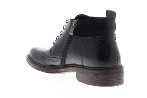 English Laundry Lucas EL2268B Mens Black Leather Casual Dress Boots Shoes