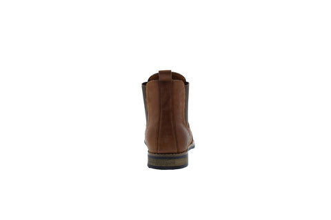 English Laundry Thurston EL2509B Mens Brown Leather Slip On Chelsea Boots