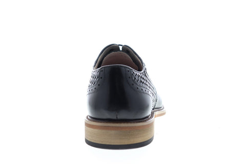 English Laundry Joseph ELC2174 Mens Black Leather Dress Lace Up Oxfords Shoes