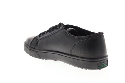 Emeril Lagasse Canal Leather ELMCANAL-001 Mens Black Casual Fashion Sneakers Shoes