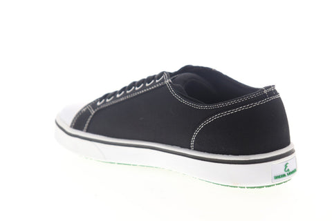 Emeril Lagasse Canal Canvas Mens Black Wide Canvas Low Top Sneakers Shoes