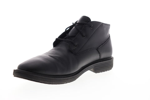 Emeril Lagasse Ward Smooth ELMWARDV-001 Mens Black Leather Casual Dress Boots Shoes