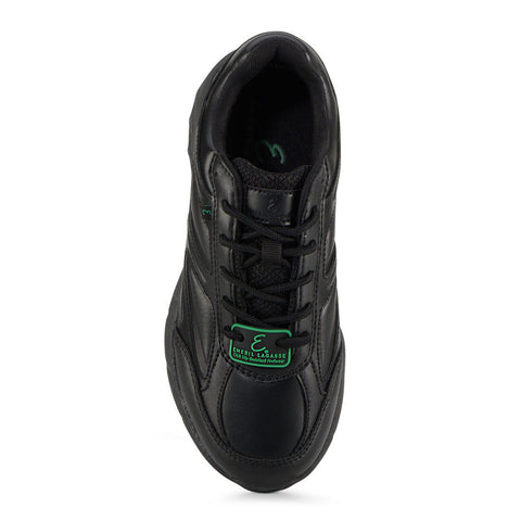 Emeril Lagasse Dixon Tumbled EZ-Fit Womens Black Athletic Work Shoes