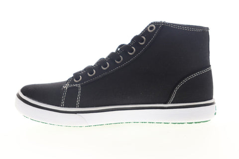 Emeril Lagasse Read Canvas Womens Black Canvas High Top Sneakers Shoes