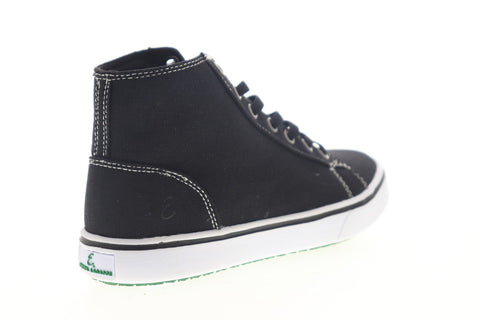 Emeril Lagasse Read Canvas Womens Black Canvas High Top Sneakers Shoes