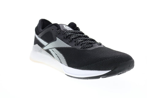 Reebok Nano 9 FU6826 Mens Black Mesh Athletic Cross Training Shoes