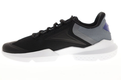 Reebok Split Fuel FU7506 Mens Black Mesh Athletic Lace Up Running Shoes