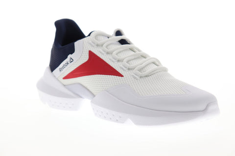 Reebok Split Fuel FU7508 Mens White Mesh Athletic Lace Up Running Shoes