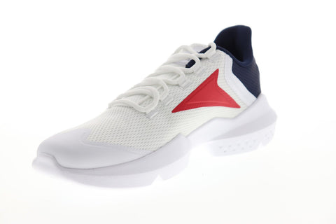 Reebok Split Fuel FU7508 Mens White Mesh Athletic Lace Up Running Shoes