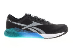 Reebok Reebok Nano 9 FU7564 Mens Black Nylon Lace Up Athletic Cross Training Shoes