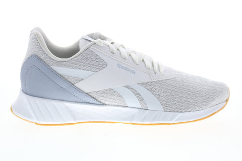 Reebok Lite Plus 2.0 FU8729 Mens Gray Canvas Lace Up Athletic Running Shoes