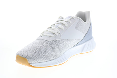 Reebok Lite Plus 2.0 FU8729 Mens Gray Canvas Lace Up Athletic Running Shoes