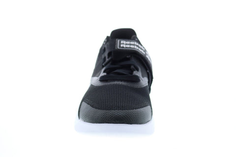 Reebok Lifter Pr II FU9444 Mens Black Canvas Athletic Weightlifting Shoes