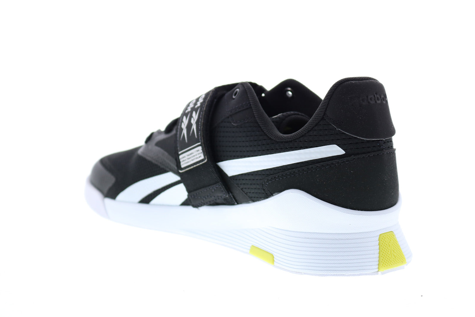 Reebok Size-9.5 Mens Lifter PR II Black/White FU9444 Reebok Lifter PR II FU9444 Mens Black Canvas Athletic  main image 3