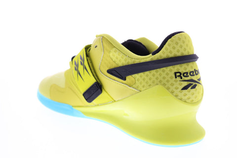 Reebok Legacy Lifter II FU9461 Mens Yellow Athletic Weightlifting Shoes